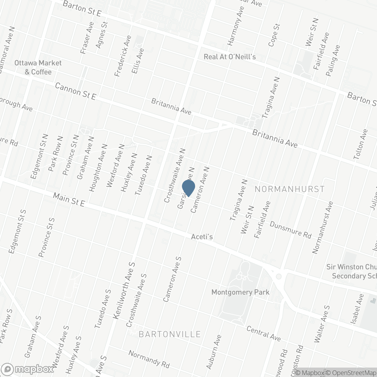 72 GARSIDE Avenue N, Hamilton, Ontario L8H 4W3